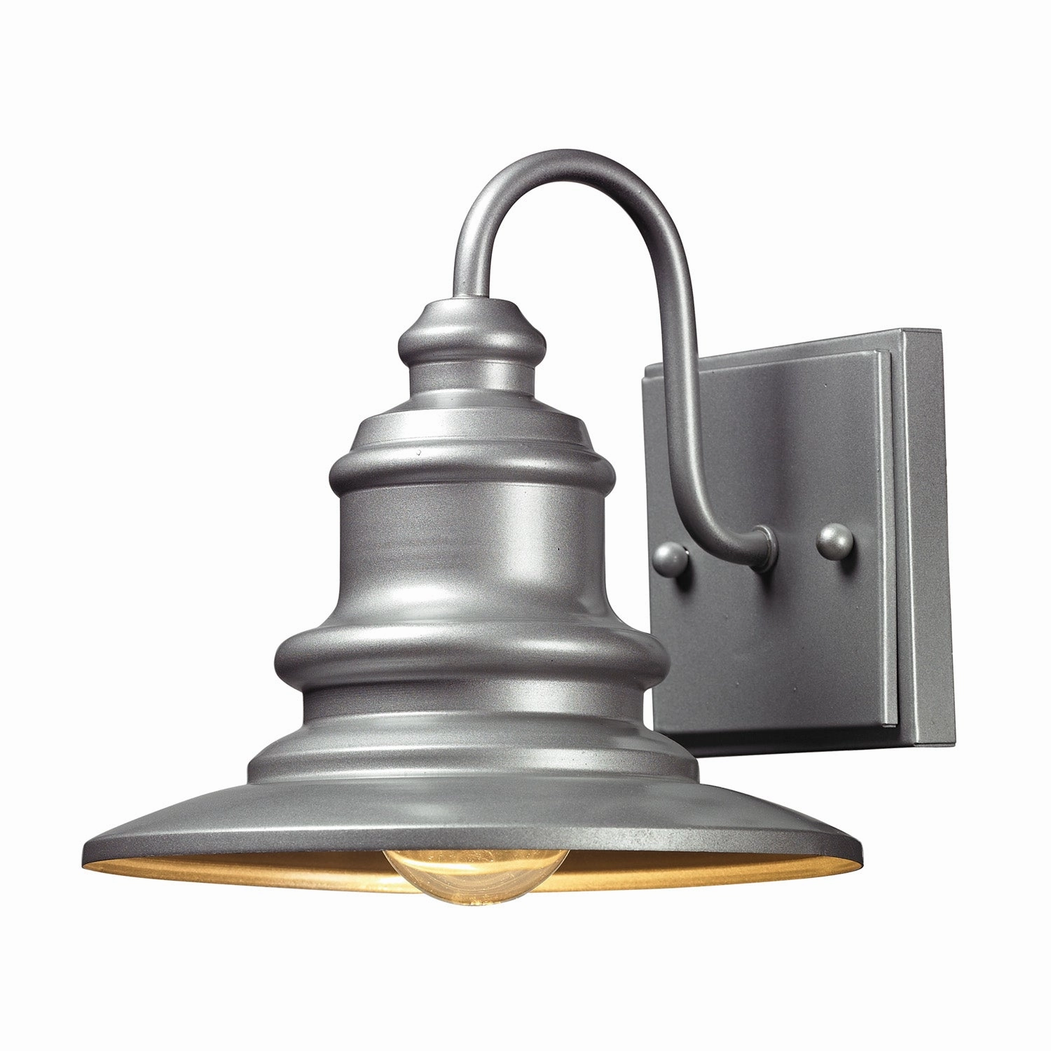 Marina One Light Outdoor Wall Sconce Matte SilverOutdoor wall sconces with motion sensor