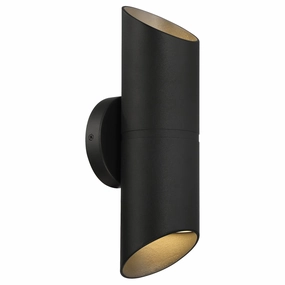 Marino LED Outdoor Wall Mount BlackOutdoor wall sconces with motion sensor