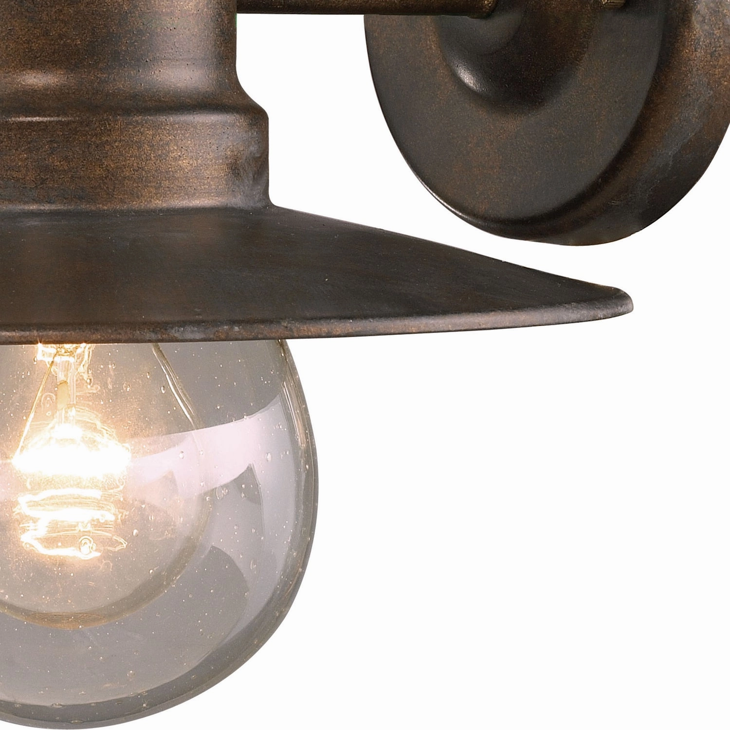 Maritime One Light Outdoor Wall Sconce Hazelnut Bronze