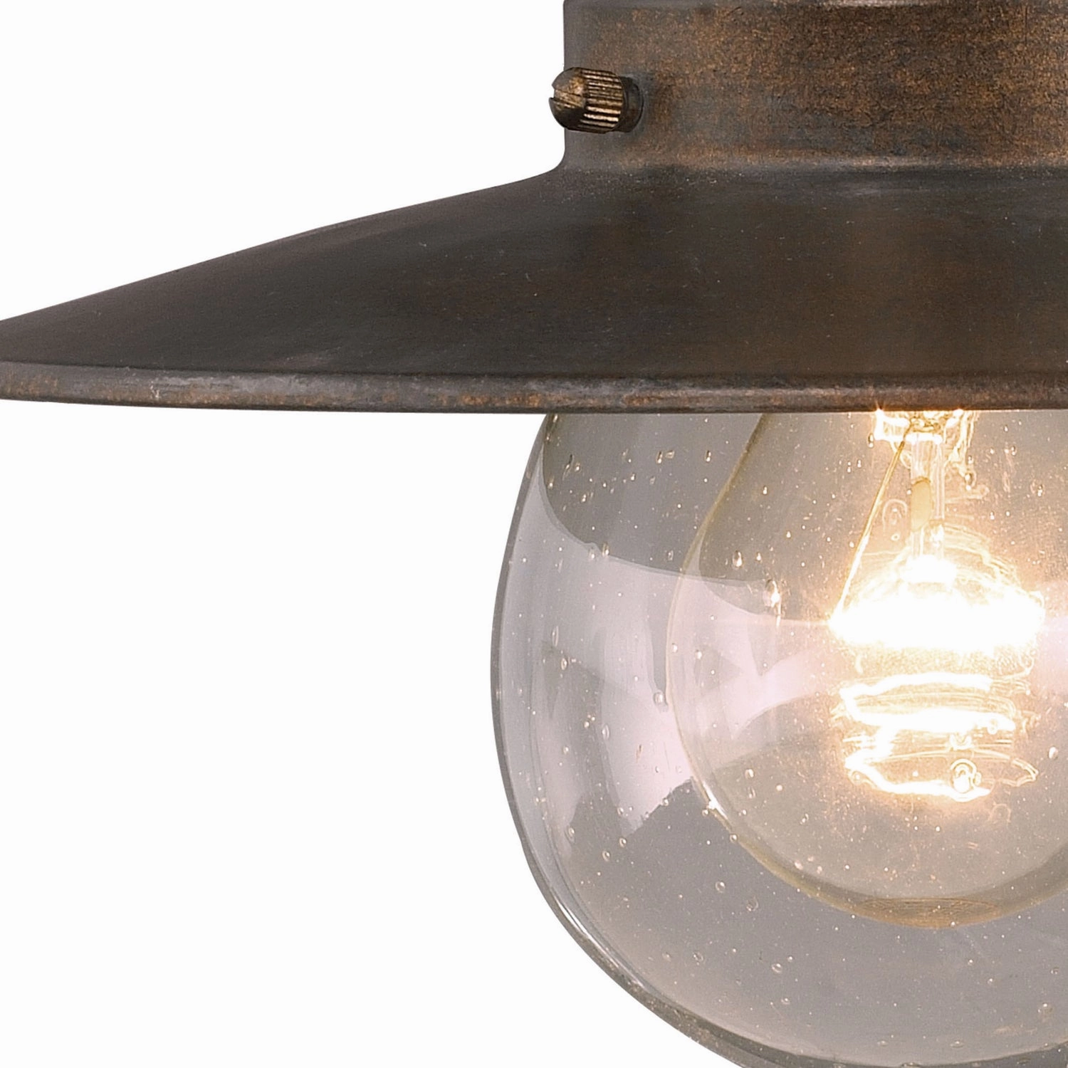 Maritime One Light Outdoor Wall Sconce Hazelnut Bronze