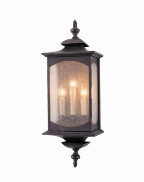 Market Square Three Light Outdoor Fixture Oil Rubbed BronzeOutdoor wall sconces with motion sensor