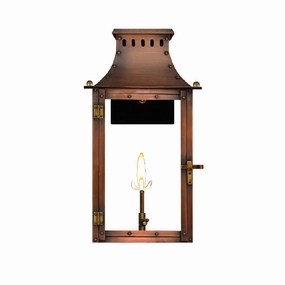 Market Street 21" Pre-lit Gas Outdoor Wall SconceOutdoor wall sconces with motion sensor