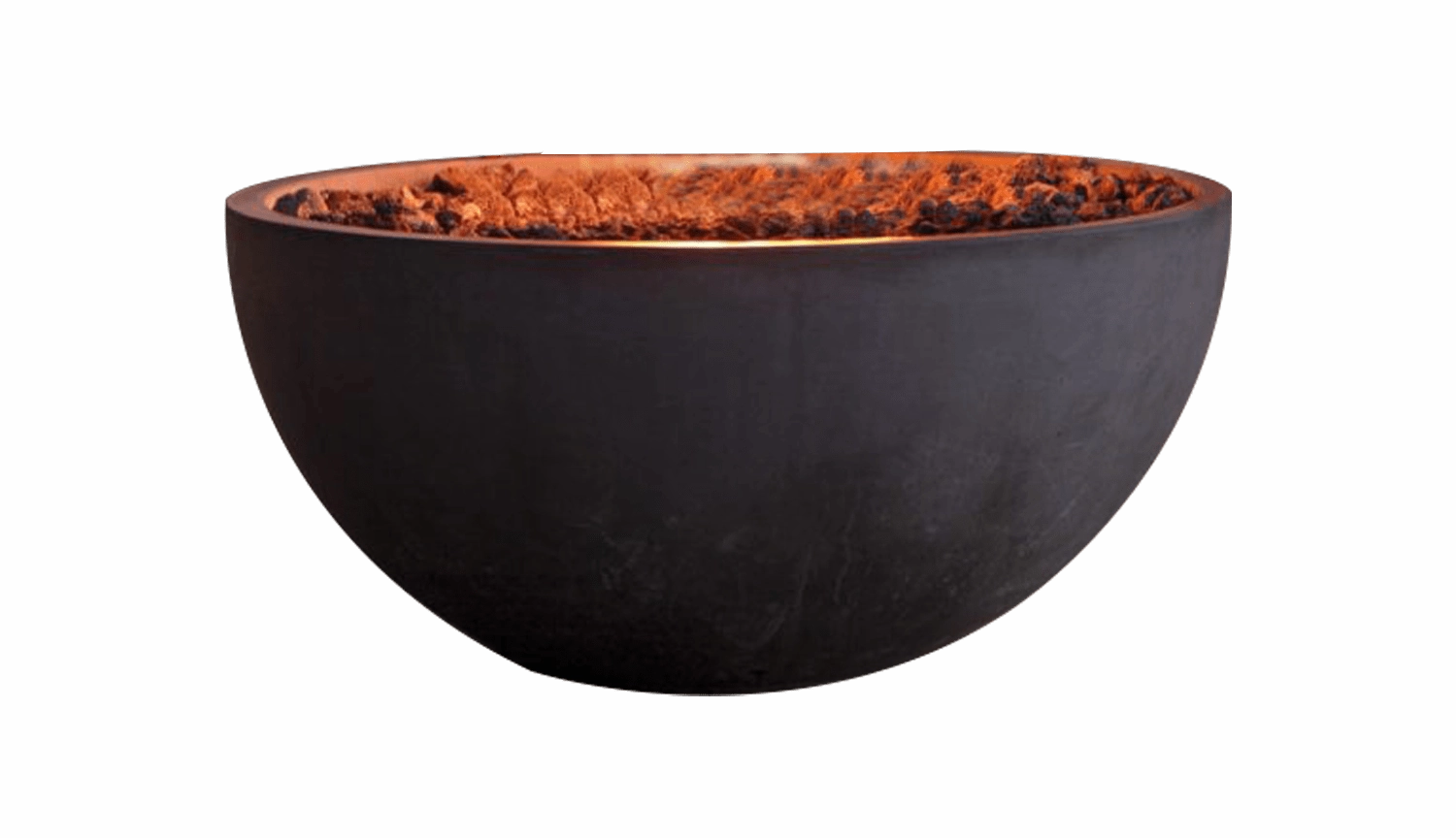 Marquis by Kingsman Bola 30-inch Outdoor Gas Fire Bowl FPB30portable outdoor fire pit with lid