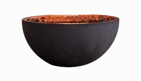 Marquis by Kingsman Bola 30-inch Outdoor Gas Fire Bowl FPB30portable outdoor fire pit with lid