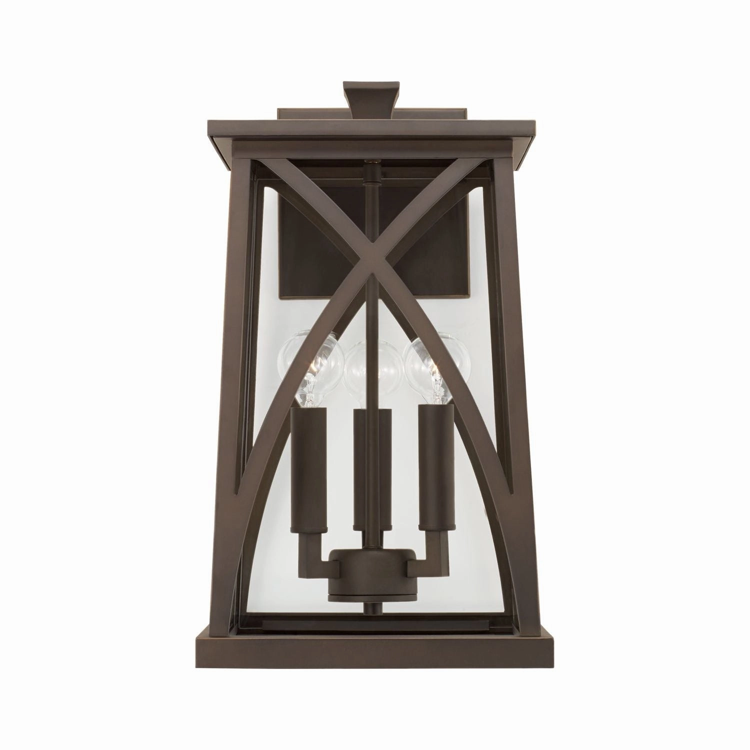 Marshall 3-Light Outdoor Wall Lantern