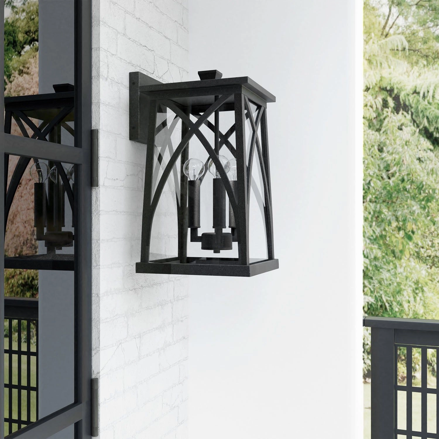 Marshall 3-Light Outdoor Wall Lantern