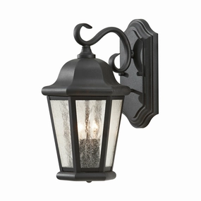 Martinsville Medium 2-Light Outdoor Wall Light (with Bulbs)Weatherproof outdoor lighting