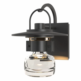 Mason One Light Outdoor Wall Sconce Coastal BlackOutdoor wall sconces with motion sensor