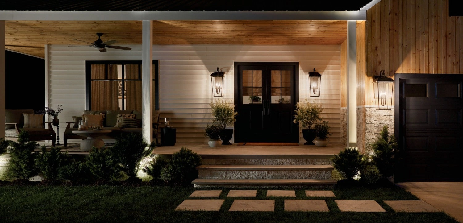 Mathus Three Light Outdoor Wall Mount Olde Bronze