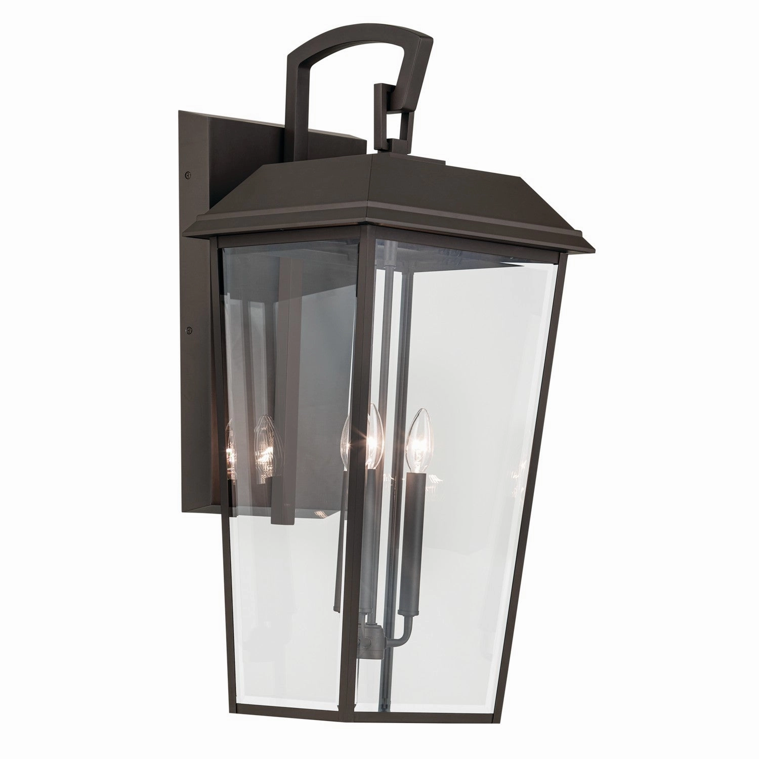 Mathus Three Light Outdoor Wall Mount Olde BronzeOutdoor wall sconces with motion sensor