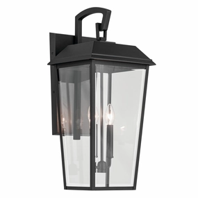 Mathus Two Light Outdoor Wall Mount Textured BlackOutdoor wall sconces with motion sensor