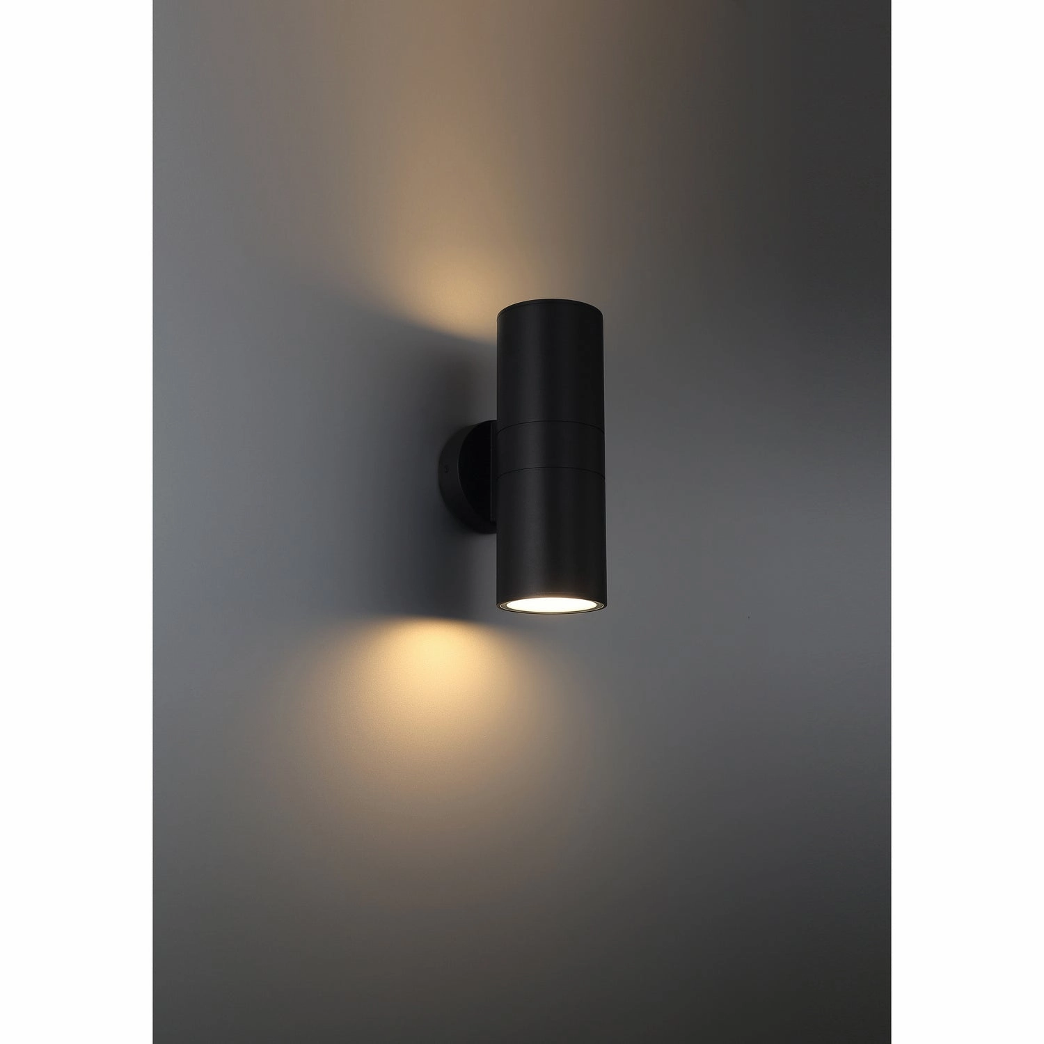 Matira Dual LED Outdoor Wall Mount Black