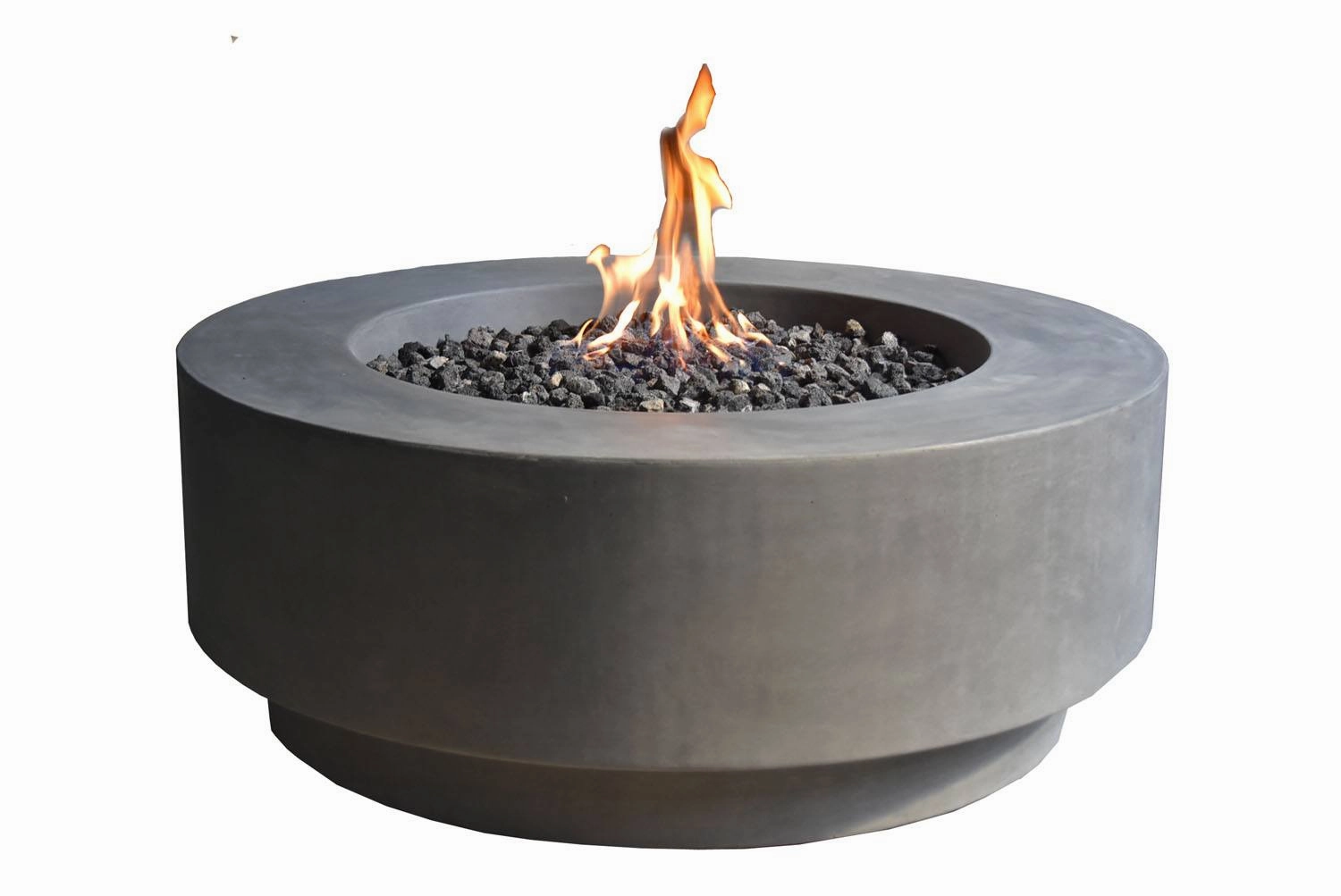 Mauna Kea Concrete Fire Table (Elementi)  Propaneoutdoor patio furniture set