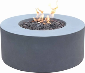 Mauna Loa Concrete Lava Fire Table (Modena) - Propaneoutdoor patio furniture set