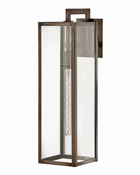 Max LED Wall Mount Burnished BronzeOutdoor wall sconces with motion sensor