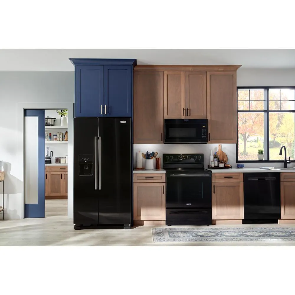 Maytag MMMF6030PB Over-The-Range Flush Built-In Microwave - 1.1 Cu. Ft.
