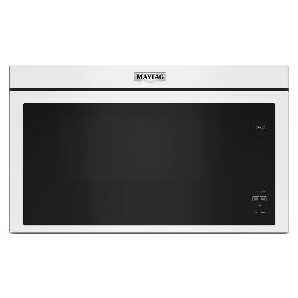 Maytag MMMF6030PW Over-The-Range Flush Built-In Microwave - 1.1 Cu. Ft.