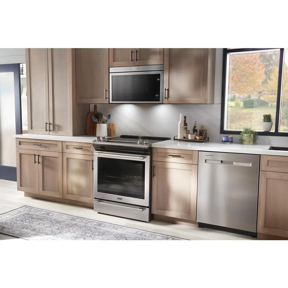 Maytag MMMF6030PZ Over-The-Range Flush Built-In Microwave - 1.1 Cu. Ft.