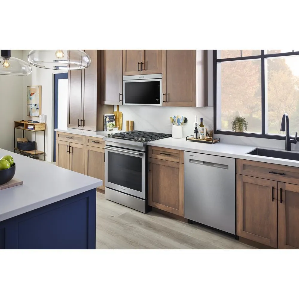 Maytag MMMF6030PZ Over-The-Range Flush Built-In Microwave - 1.1 Cu. Ft.