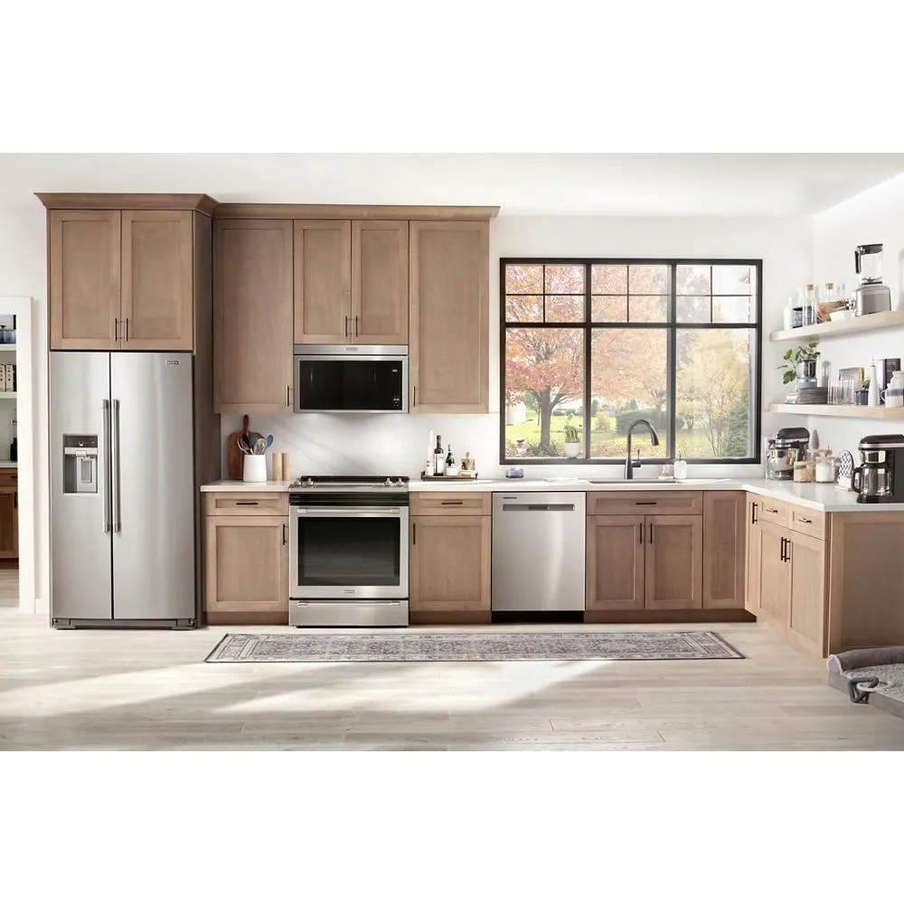 Maytag MMMF6030PZ Over-The-Range Flush Built-In Microwave - 1.1 Cu. Ft.