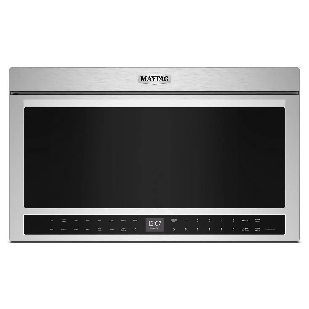 Maytag MMMF8030PZ Flush Mount Over-The-Range Toaster Oven Combination - 1.1 Cu. Ft.