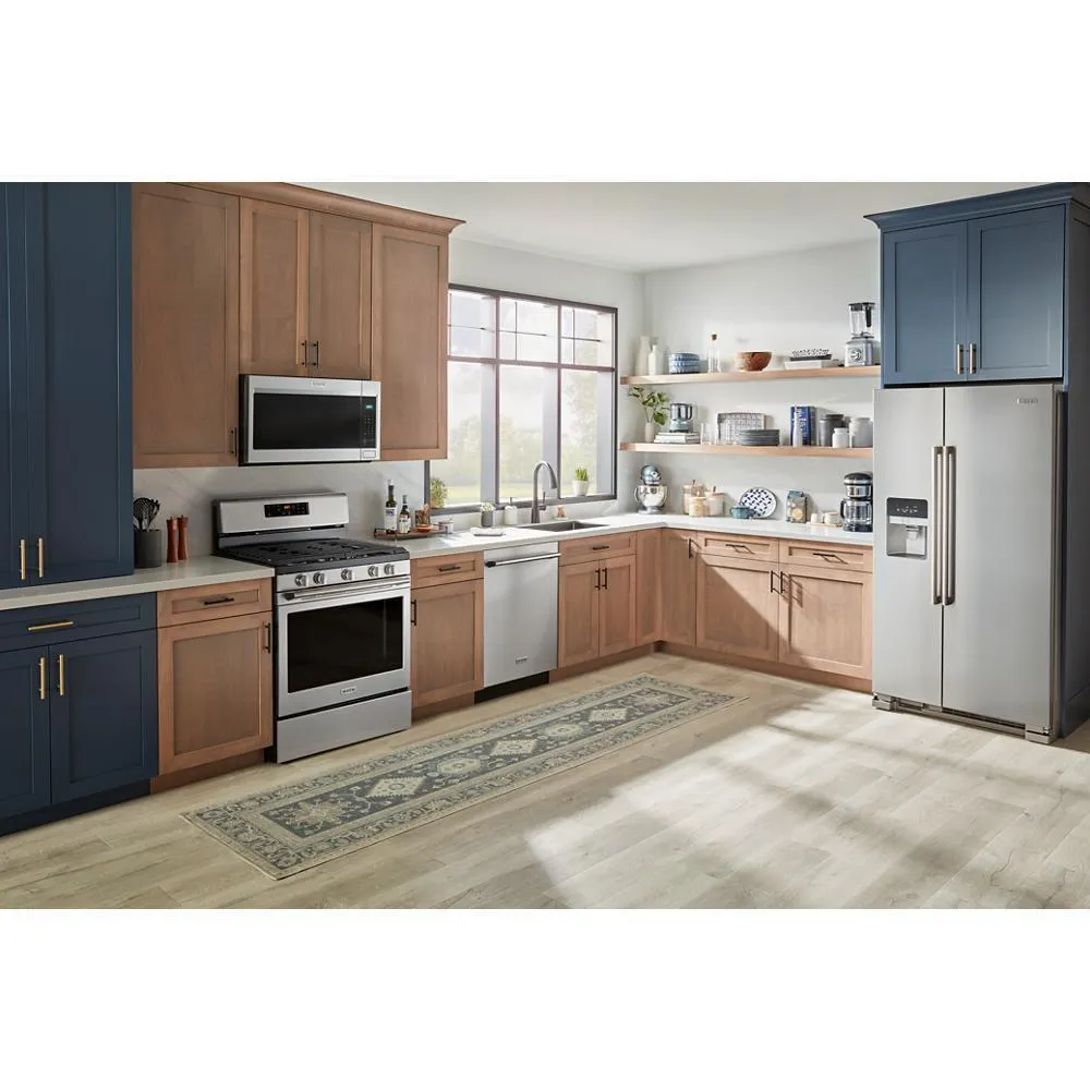 Maytag MMMS4230PZ Over-The-Range Microwave With Non-Stick Interior Coating - 1.7 Cu. Ft.