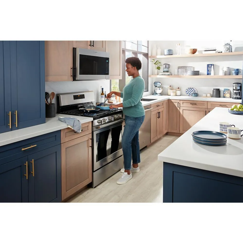 Maytag MMMS4230PZ Over-The-Range Microwave With Non-Stick Interior Coating - 1.7 Cu. Ft.
