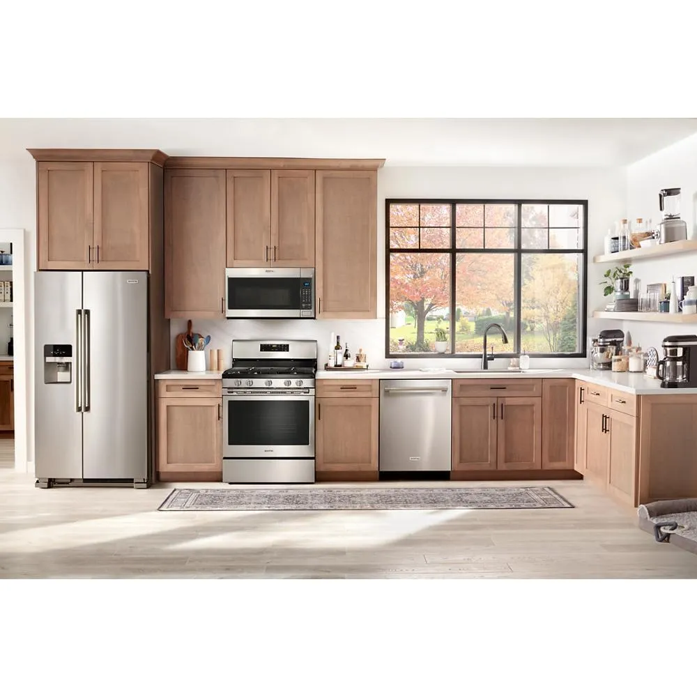 Maytag MMMS4230PZ Over-The-Range Microwave With Non-Stick Interior Coating - 1.7 Cu. Ft.