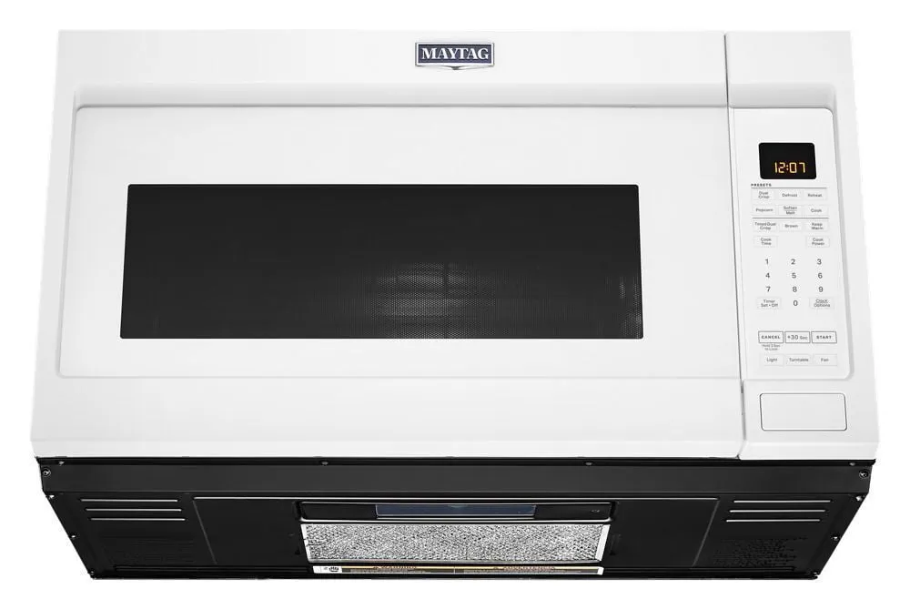 Maytag MMV4207JW Over-The-Range Microwave With Dual Crisp Feature - 1.9 Cu. Ft.