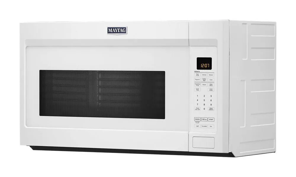 Maytag MMV4207JW Over-The-Range Microwave With Dual Crisp Feature - 1.9 Cu. Ft.