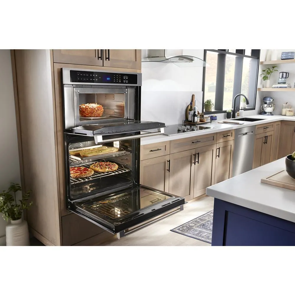 Maytag MOEC6030LZ 30-Inch Wall Oven Microwave Combo With Air Fry And Basket - 6.4 Cu. Ft.