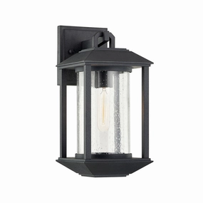 Mccarthy One Light Wall Sconce Forged IronOutdoor wall sconces with motion sensor