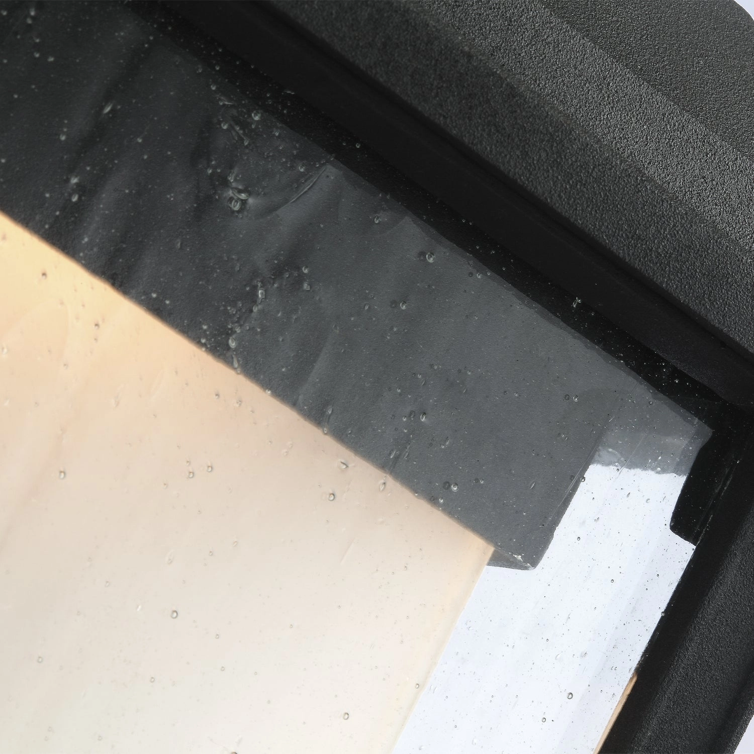 McHenry LED Outdoor Wall Sconce Textured Black