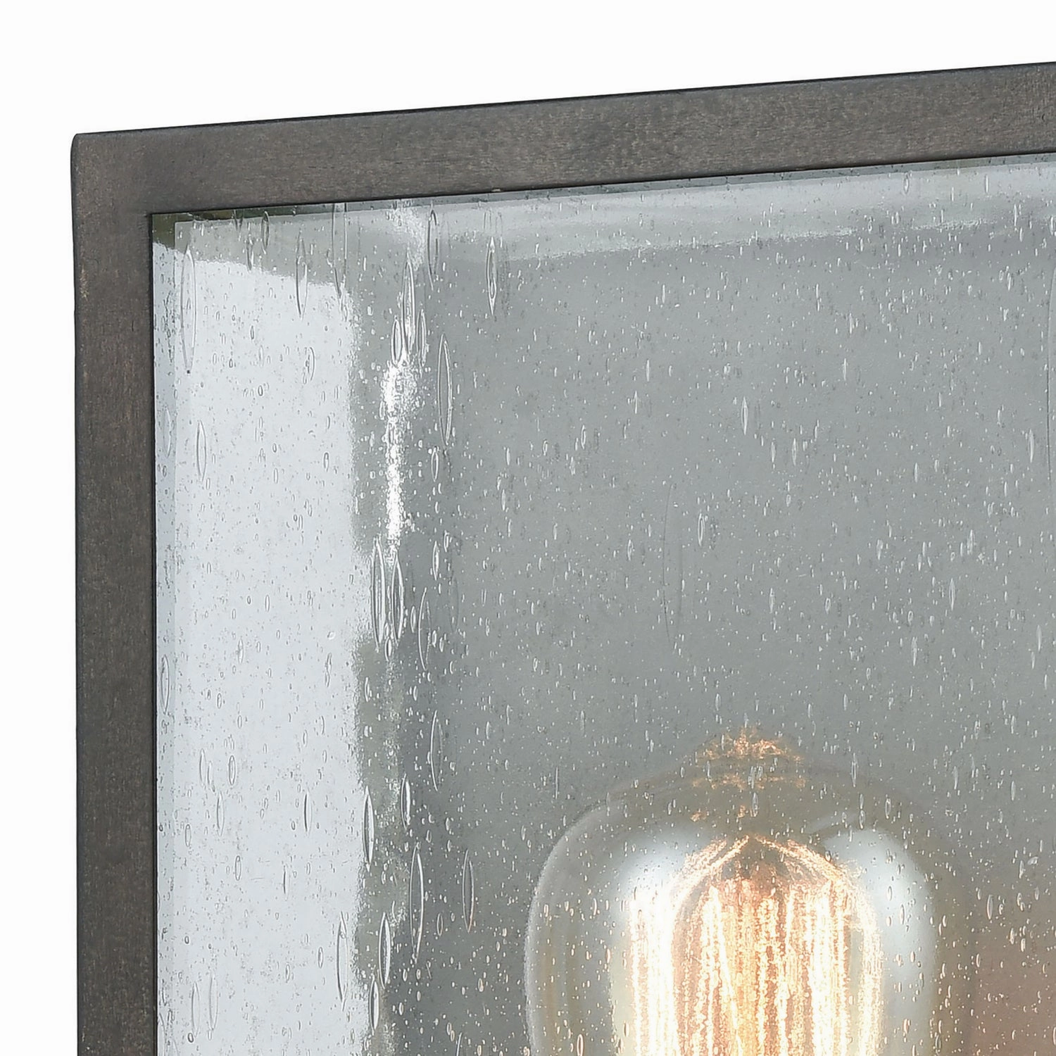 McKenzie One Light Outdoor Wall Sconce Blackened Bronze