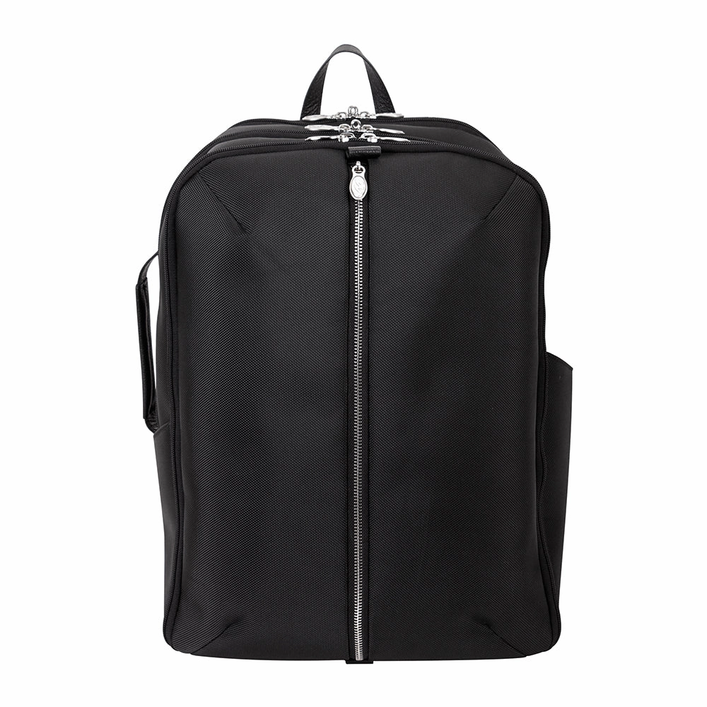 Mcklein 17" Nylon Triple Compartment Laptop Weekend Backpack Daily Hot Deal Grab the Deal Now