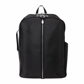 Mcklein 17" Nylon Triple Compartment Laptop Weekend Backpack Daily Hot Deal Grab the Deal Now