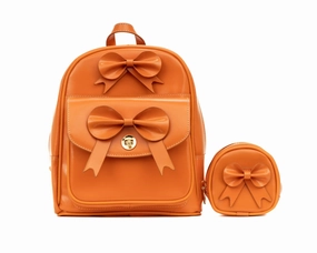 Mega Discount Today Mcklein Acadia Leather Mini Bow Backpack