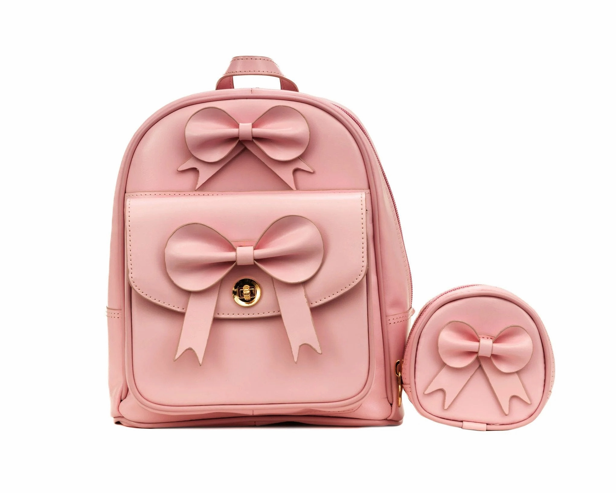 Mcklein Acadia Leather Mini Bow Backpack Instant Savings Deal