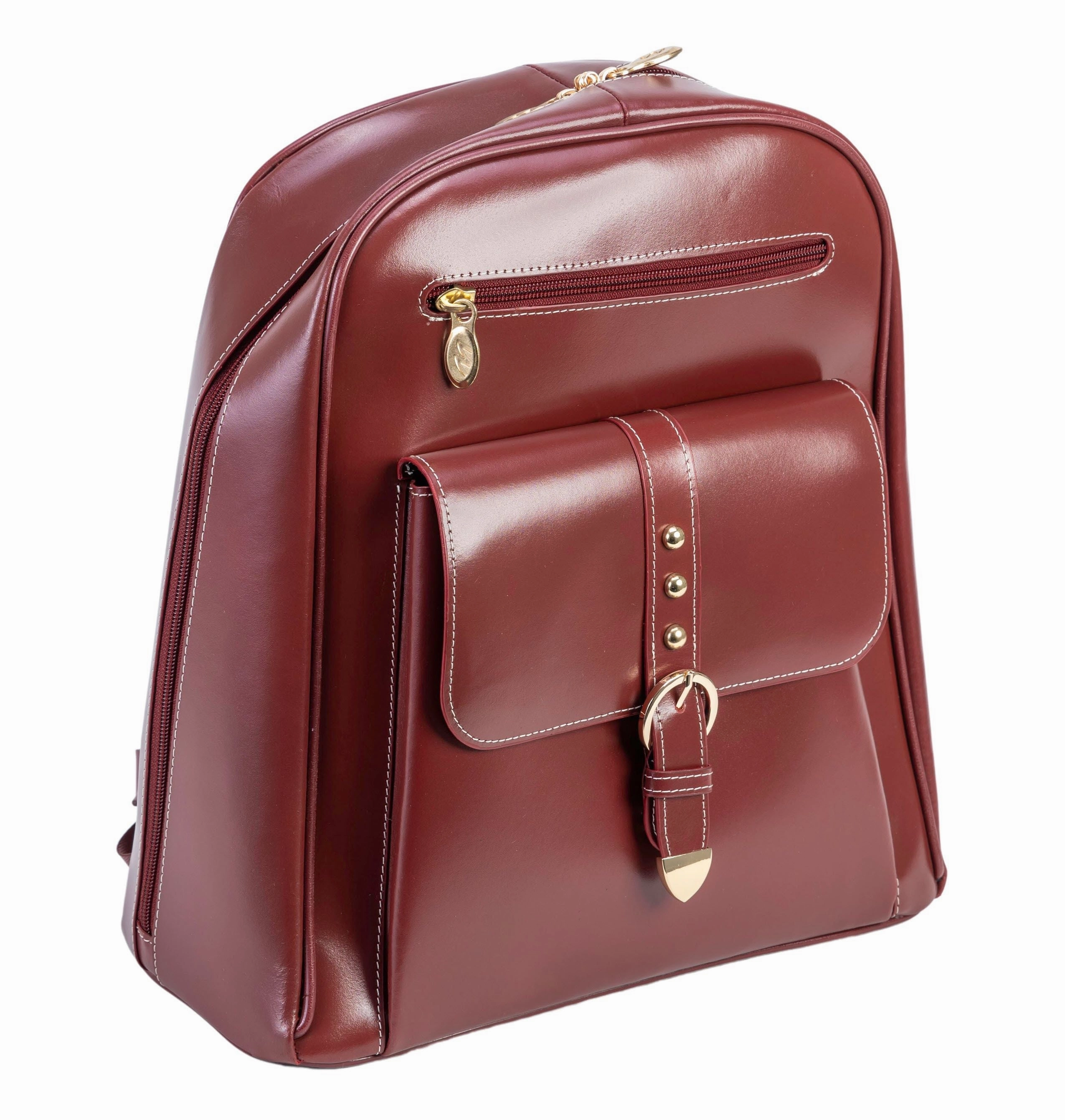 Todays Best Deal Mcklein Madison | 11" Leather Business Laptop Tablet Backpack