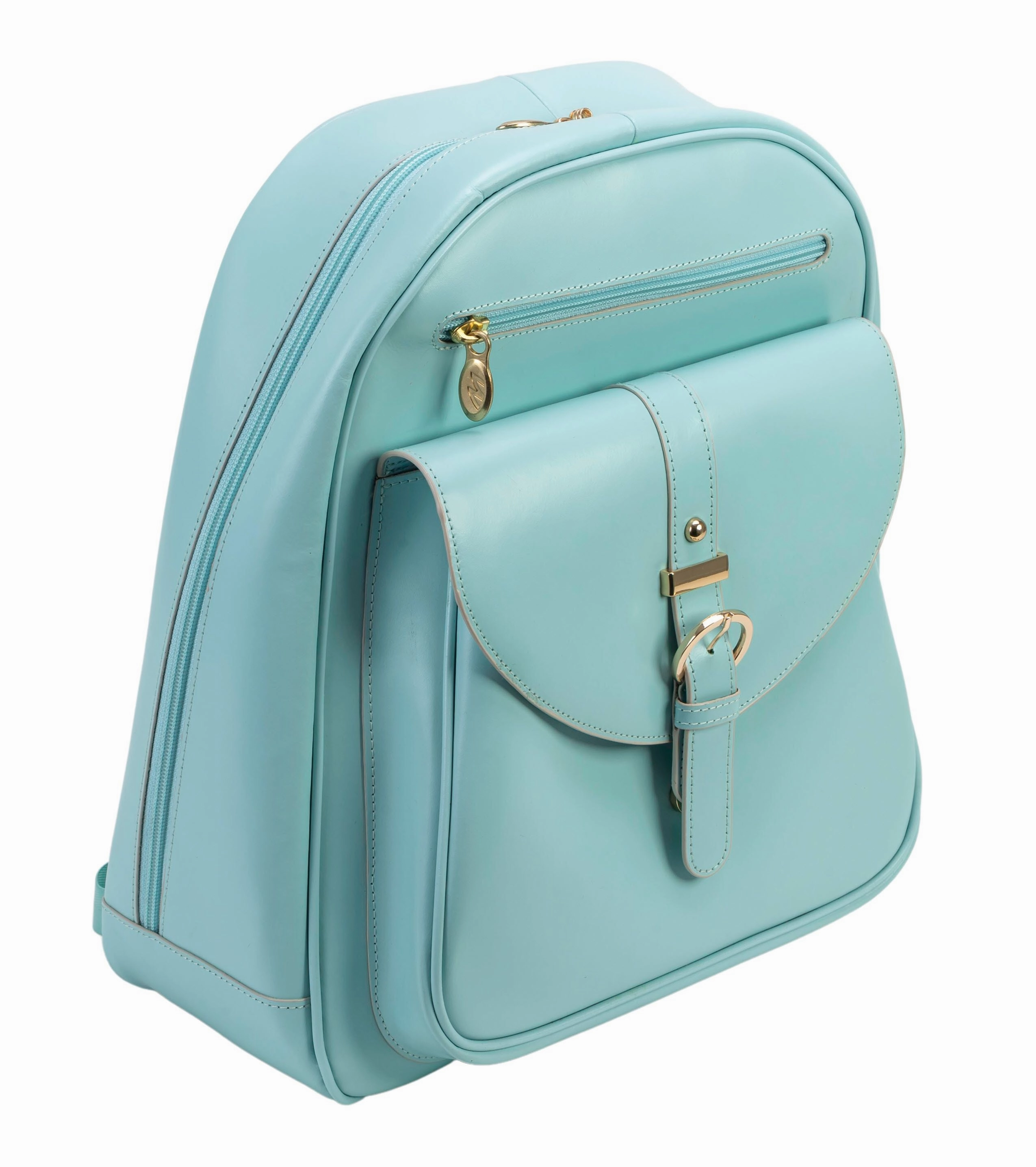 Steal the Deal Now Flash Offer Today Mcklein Moline | 11" Leather Business Laptop Tablet Backpack