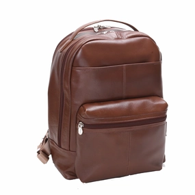 Shop Hot Deals Limited Time Discount Mcklein Usa Parker 15" Leather Dual Compartment Laptop Backpack Assorted Colors