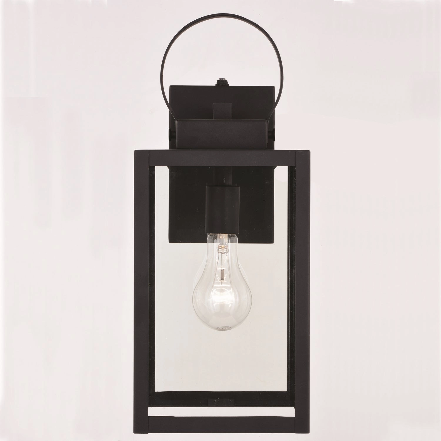 Medinah One Light Outdoor Wall Mount Textured Black