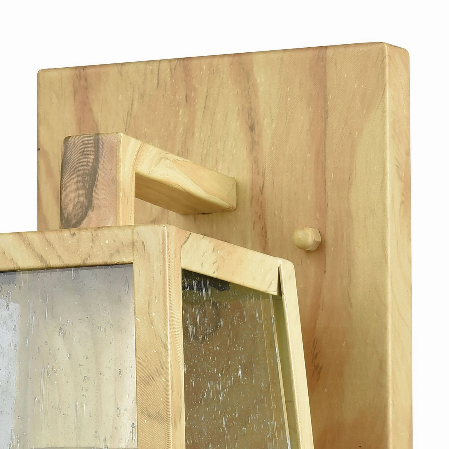Meditterano One Light Wall Sconce Brown