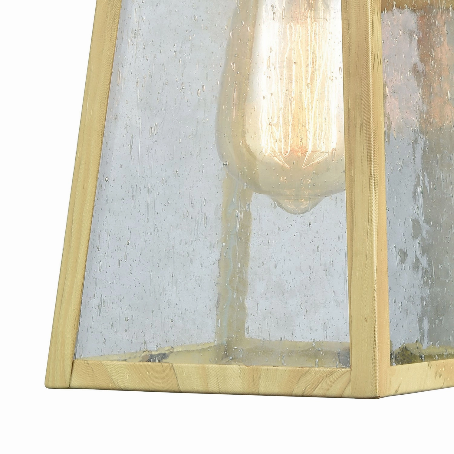 Meditterano One Light Wall Sconce Brown