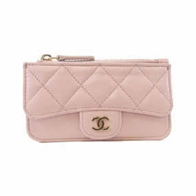 Trending Hot Deal Shop Smart Save Chanel Grained Calfskin Card Case (Pre-Owned)