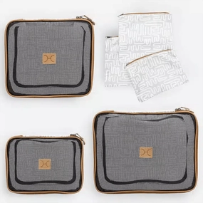 Thandana Travel Luggage Organizer Pods - 6 Piece Set | Geo - Moonstruck Todays Best Deal