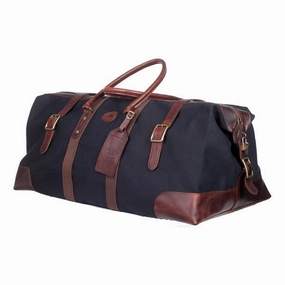 Clearance Sale Now Melvill & Moon Canvas Catalina Duffel Bag | Black