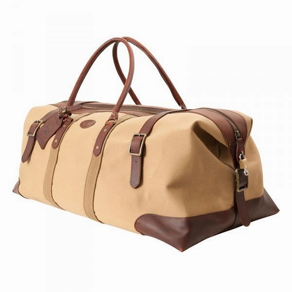 Special Occasion Discount Instant Deal Today Melvill & Moon Canvas Catalina Duffel Bag | Khaki
