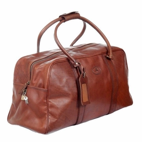 Best Price Online Save Big Online Melvill & Moon Leather Bulawayo Duffel Bag | Brown