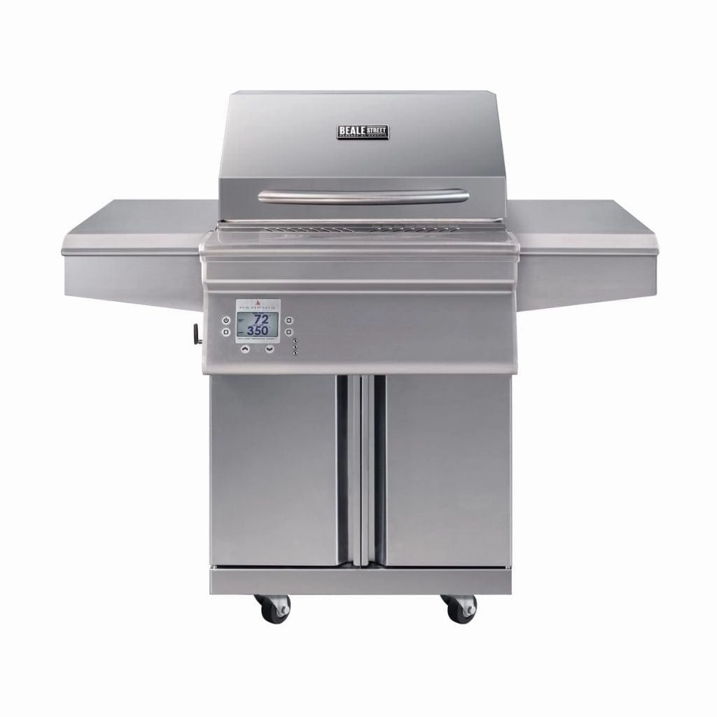 Memphis Beale Street Stainless Steel Cart Wi-Fi Controlled Pellet Grill BGSS26 large capacity charcoal BBQ grills